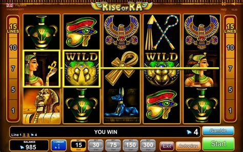 rise of ra slot machine